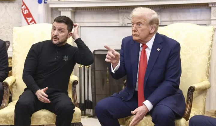 Шальная перепалка Зеленского с Трампом