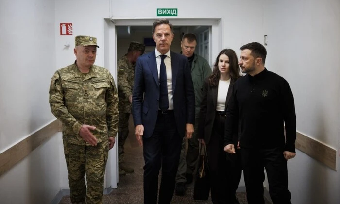 Зеленський та Рютте відвідали поранених захисників