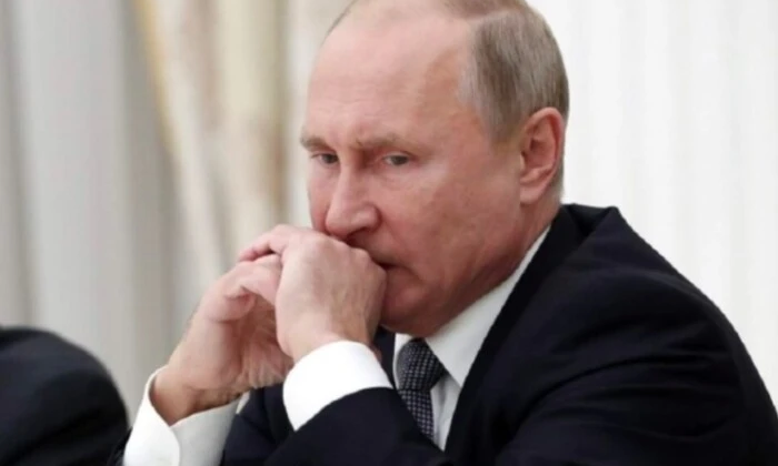 Изображение Владимира Путина на новости CNN