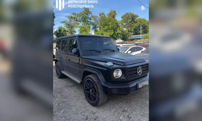 Авто чиновника міграційної служби Одещини