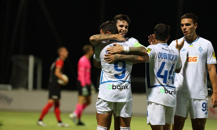 Динамо разгромило Гамрун в Лиге Чемпионов