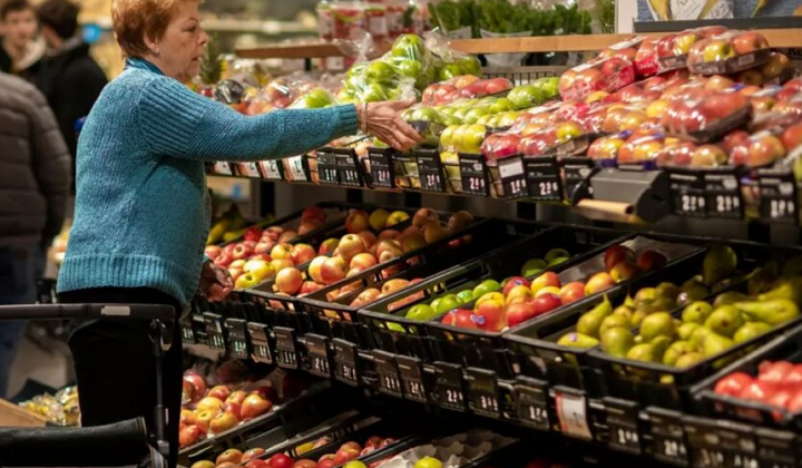 Графік індексу продуктів у містах Європи