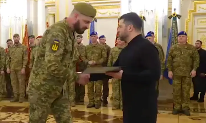 Military personnel awarded orders by Zelensky