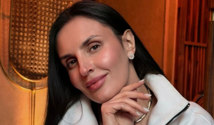 Mila Nitich lost 15 kg after pregnancy