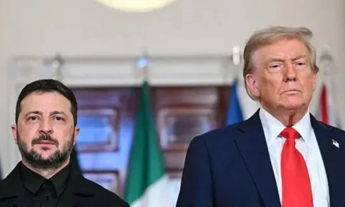 Trump and Zelensky meeting in Davos