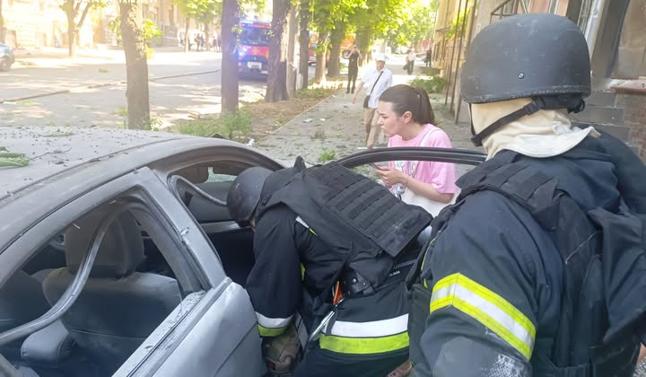 Блокпостами у Запорожье: дети пострадали