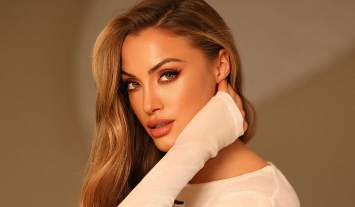 Miss Ukraine 2019 Margarita Pasha at a party in Saint-Tropez