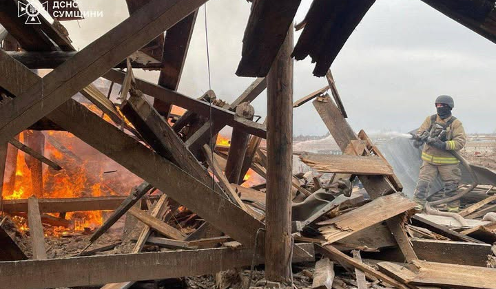 Explosion in Sumy region: injured adults and children
