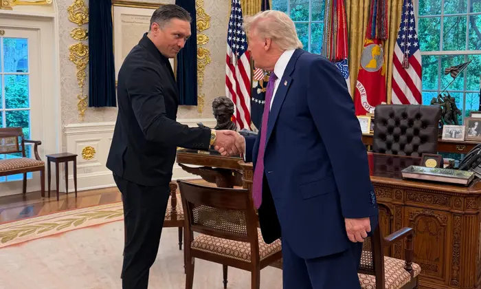 Усик з Трампом в Білому домі