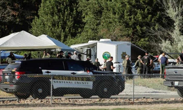 The attacker shot at firefighters