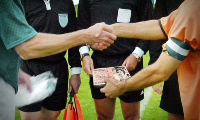 Задержанные подозреваемые в ставках на футбольные матчи