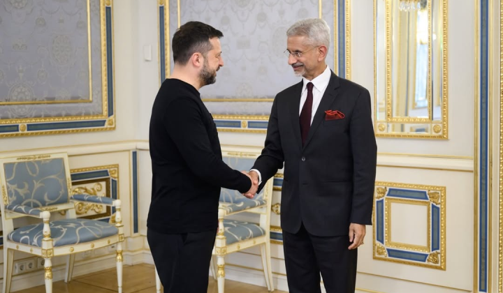 Російські шпигуни під час візиту глави МЗС Індії до Києва