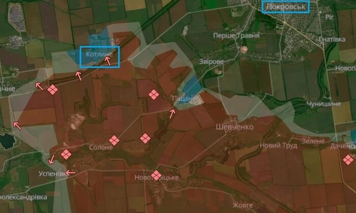 ВСУ контролируют населенный пункт Покровска