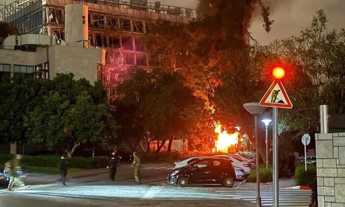 Атака іранських ракет на інститут Вейцмана