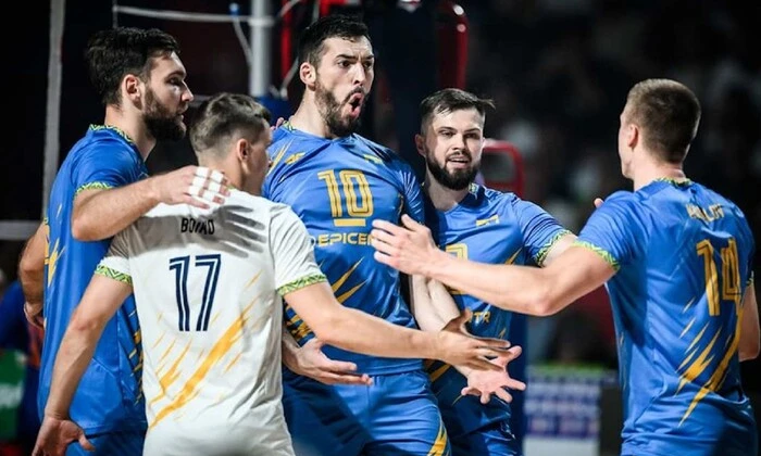 Ігрове поле волейбольного матчу Україна – Нідерланди