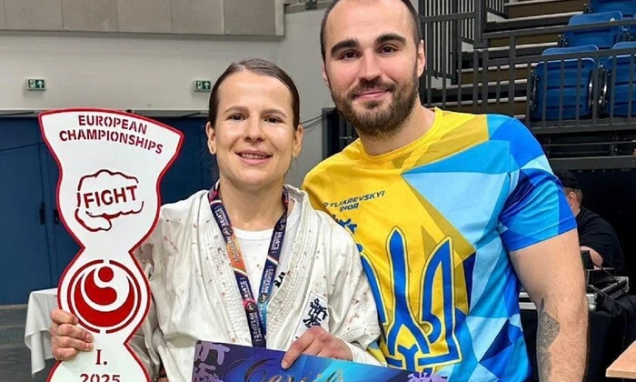 Киянка Іздебська - чемпіонка Європи з кіокушинкай карате