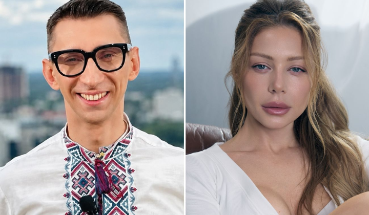 Tina Karol with injuries from straw