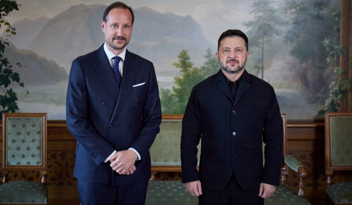 Zelensky meets with King of Norway in Oslo