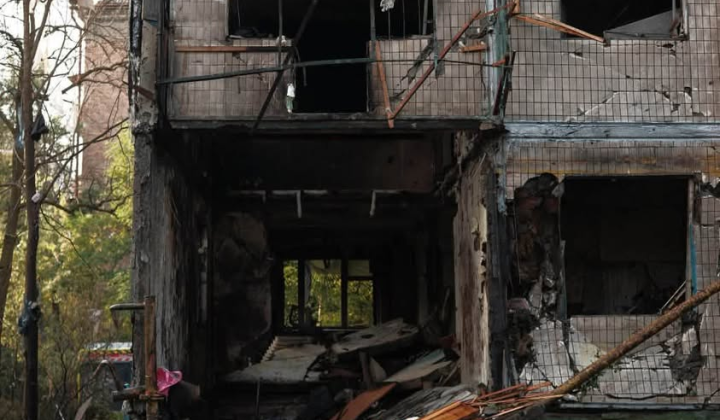 Aftermath of shelling in Kiev, 9 people killed