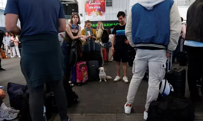 Массовое отключение электричества в Португалии