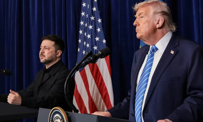 Trump and Zelensky discuss peace