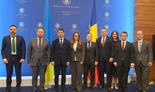Ukraine and Romania in Bucharest