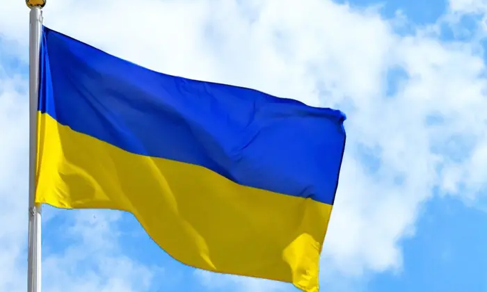 Украинский флаг, украденный из здания Следственной службы