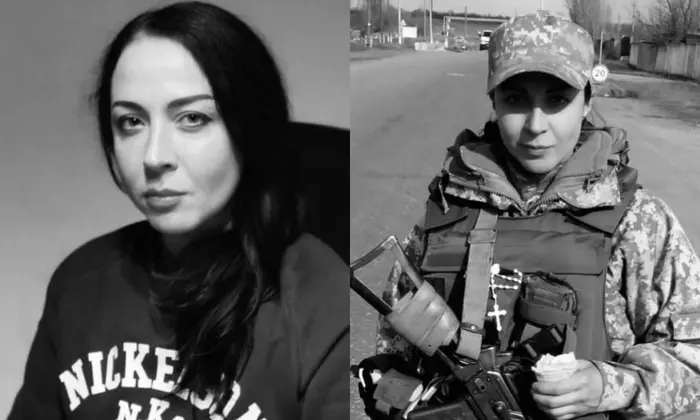 Поранена волонтерка Ілона Капельницька