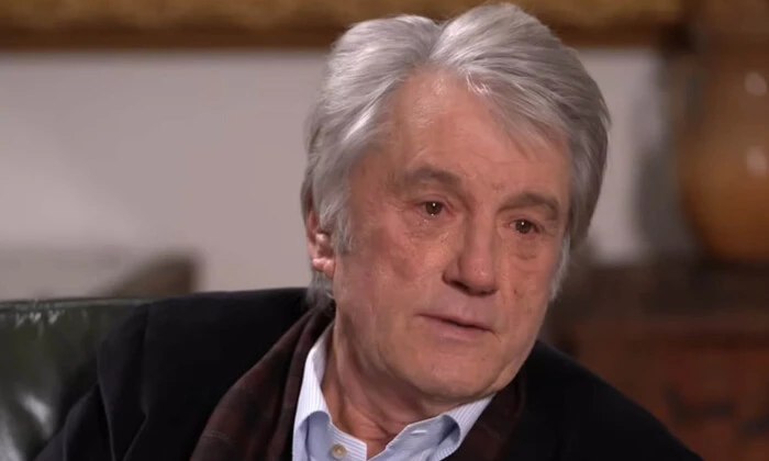 Віктор Ющенко і мати загиблого воїна