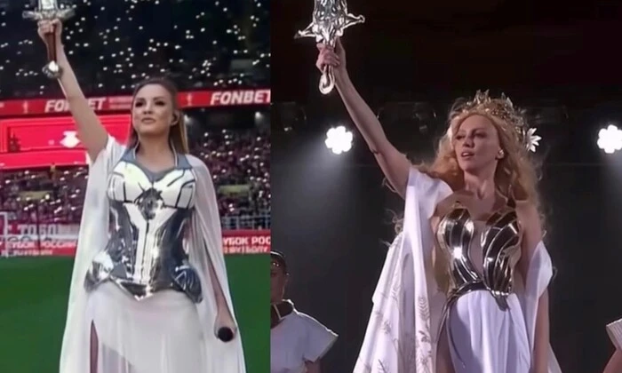 Російська співачка використовує образ Олі Полякової