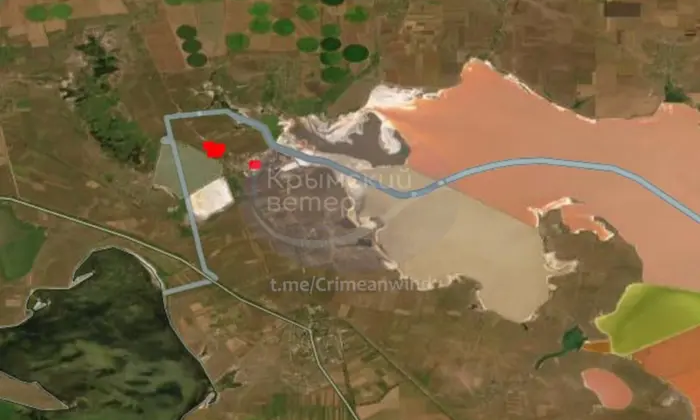 Пожежа біля підстанції «Титан» у Криму