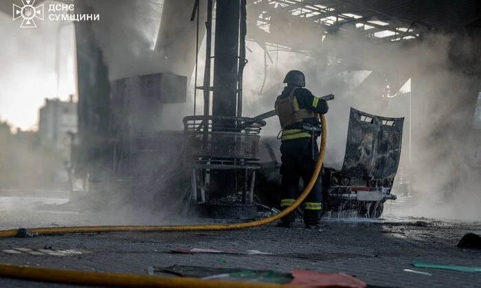 Пожежа на АЗС у Сумах: наслідки