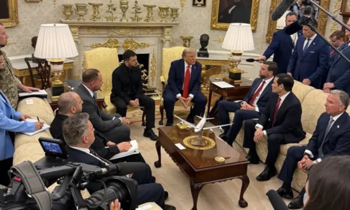 Переговоры в Белом доме, обстрел Запорожья