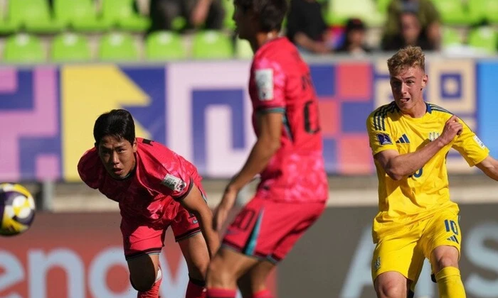 Збірна України U-20 перемогла Південну Корею