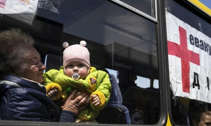 Евакуація дітей з небезпечних районів