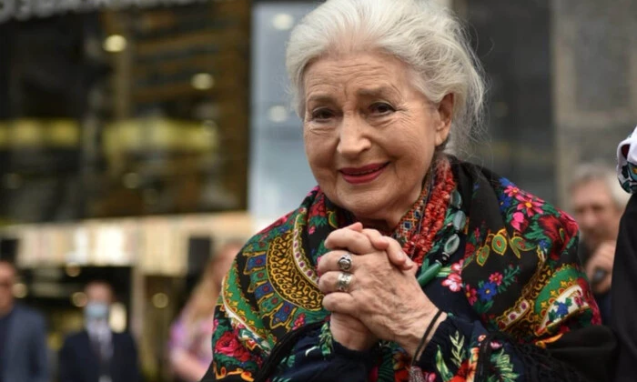 Halina Yablonska celebrates 98 years
