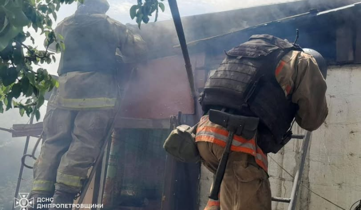 Russians attacked rescuers in Nikopol