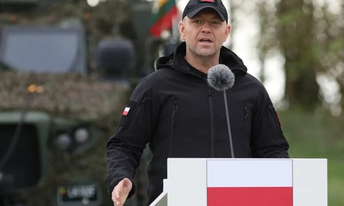 Военные на учениях в Германии