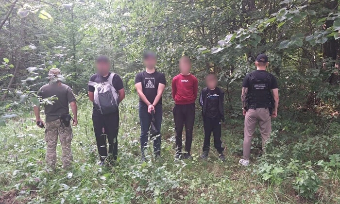 Задержание неповнолетних контрабандистов на Буковине