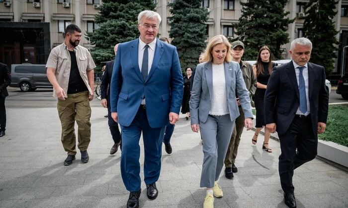 Глава МИД Австрии прибыла в Одессу