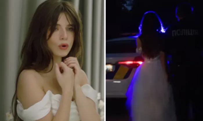 Білик з Соловій у весільний сукні