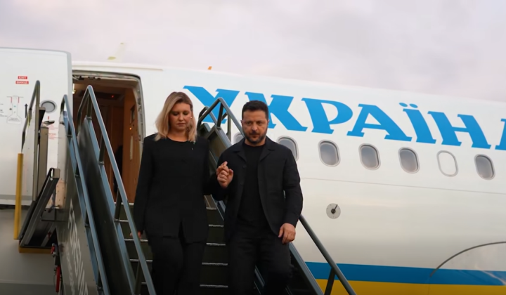 Зеленський та Олена в Норвегії