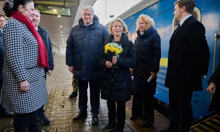 Ursula von der Leyen in Kyiv