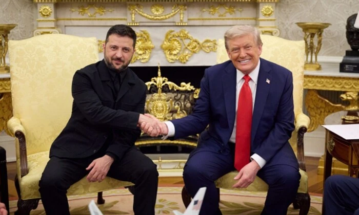 Зеленський і Трамп на зустрічі