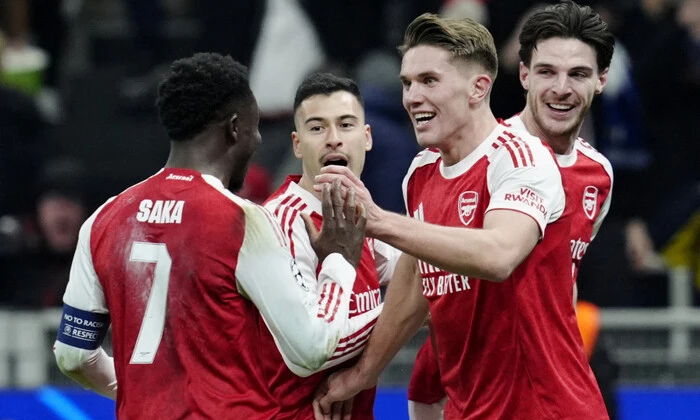 Champions League: Arsenal first to advance to the knockout stage