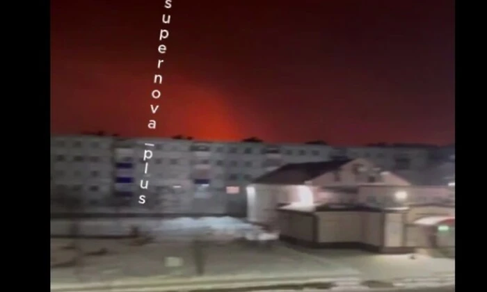 Вертикальний погляд на пошкодження нафтопереробного заводу