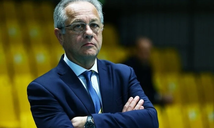 Тренер волейбольной сборной Италии в Миротворце