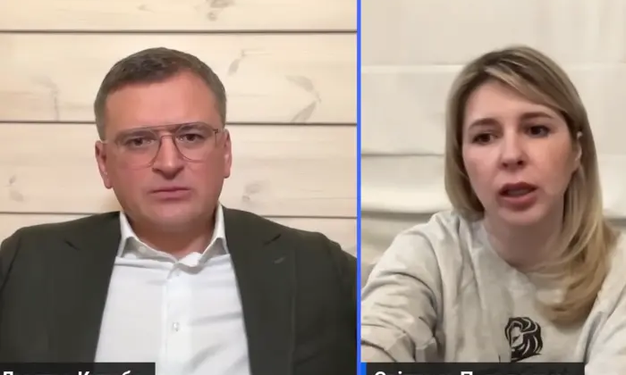 Кулеба и Зеленский на встрече