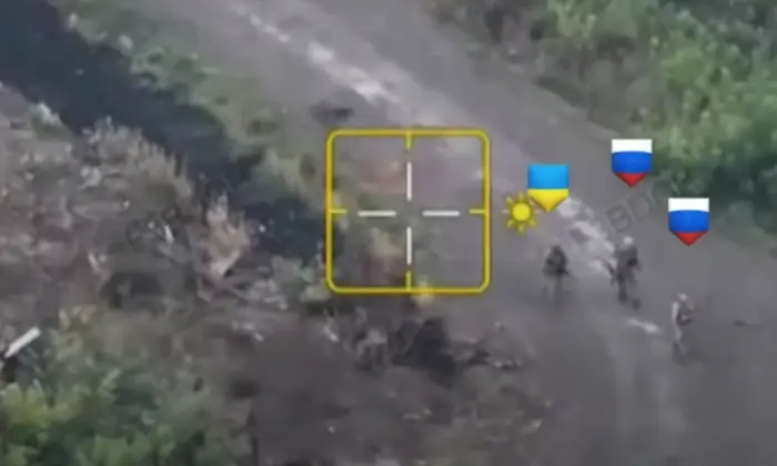 Украинский воин ликвидирует оккупантов