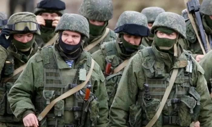 Photo of the occupied settlements in Donetsk